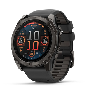 Garmin Fenix 8 Sapphire, 51 мм, темно-серый - Спортивные часы