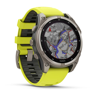 Garmin Fenix 8 Sapphire Solar, 47 mm, titano - Išmanusis laikrodis