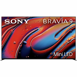 Sony Bravia 9 XR90, 85", 4K UHD, Mini-LED, черный - Телевизор