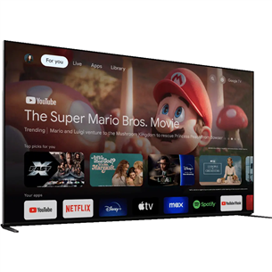 Sony Bravia 9 XR90, 85", 4K UHD, Mini-LED, juodas - Televizorius