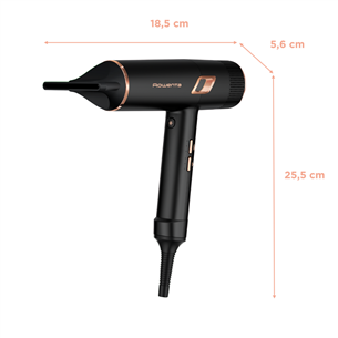 Rowenta Maestria Ultimate Experience, 2000 W, black - Hair Dryer