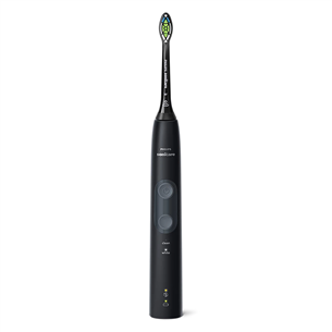 Philips Sonicare ProtectiveClean 4500, juodas - Elektrinis dantų šepetėlis