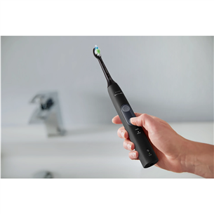 Philips Sonicare ProtectiveClean 4500, juodas - Elektrinis dantų šepetėlis