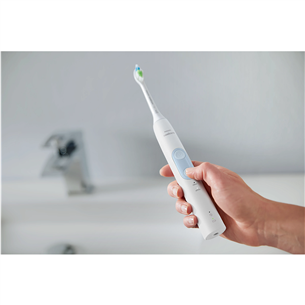 Philips Sonicare ProtectiveClean 4500, baltas - Elektrinis dantų šepetėlis