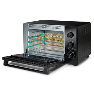 Hisense, 30 L, 1600 W, black - Mini oven