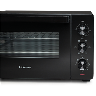 Hisense, 30 L, 1600 W, black - Mini oven