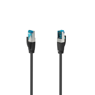 Hama Network Cable, CAT 6a, 10 Гбит/с, 0,25 м, черный - Кабель