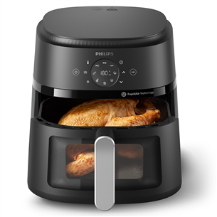 Philips Airfryer 2000 series, 6.2 L, 1700 W, black - Air fryer NA231/00