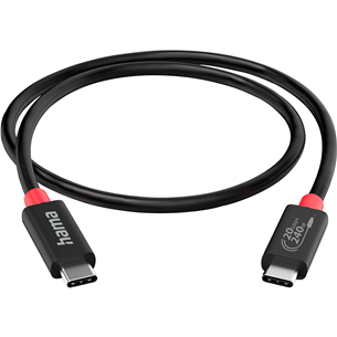 Hama USB-C/USB-C, USB 4.0, 20 Gbit/s, 5 A, 240 W, 2 m - Charging cable