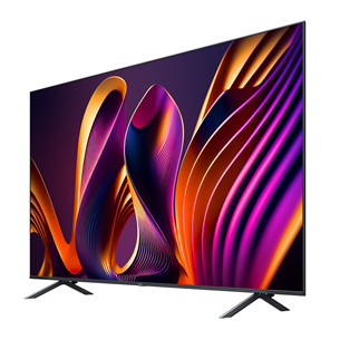 Televizorius Hisense E7NQ PRO, 85'', 4K UHD, QLED, juodas