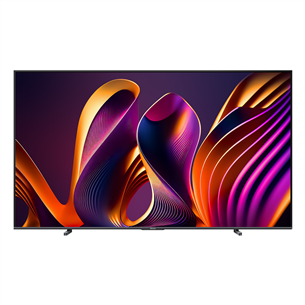 Televizorius Hisense E7NQ PRO, 100'', 4K UHD, QLED, juodas