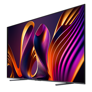 Televizorius Hisense E7NQ PRO, 100'', 4K UHD, QLED, juodas