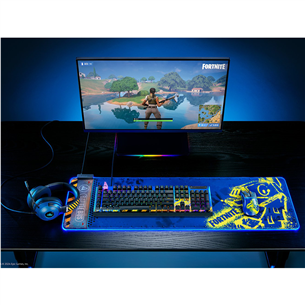 Razer Goliathus Extended Chroma Fortnite Edition, mėlynas - Pelės kilimėlis