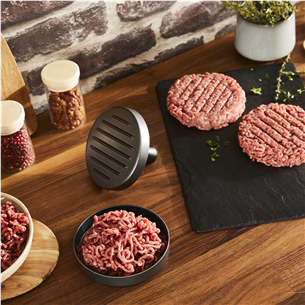 Tefal, black - Burger press