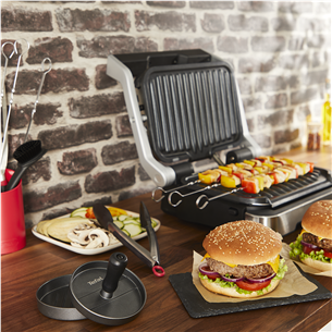 Tefal, black - Burger press