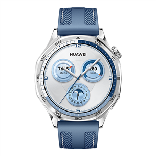 Huawei Watch GT5, 46 mm, mėlynas - Išmanusis laikrodis 55020DKH