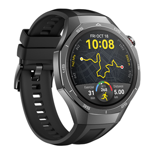 Huawei Watch GT5 Pro, 46 ​​mm, juodas – Išmanusis laikrodis