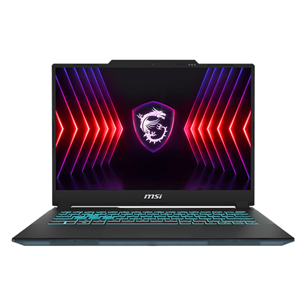 MSI Cyborg 14 A13V, 14'', 144 Hz, WUXGA, i7, 16 GB, 512 GB, RTX 4060, juodas - Nešiojamas kompiuteris CYBORG14-A13VF-014NL