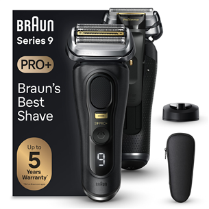 Braun Series 9 Pro, juodas - Skustuvas