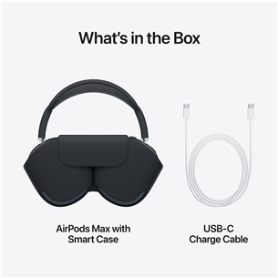 Apple AirPods Max, starlight  - belaidės ausinės