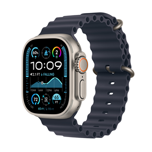 Apple Watch Ultra 2, 49 mm, Ocean Band, navy  - Išmanusis laikrodis