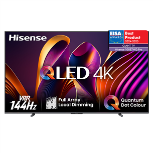 Hisense E7NQ PRO, 100'', 4K UHD, QLED, черный - Телевизор 100E7NQPRO