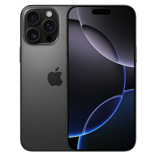 Apple iPhone 16 Pro Max, 512 GB, black titanium - Išmanusis telefonas