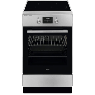 AEG 6000 Series SteamBake, 58 L, width 50 cm, stainless steel - Induction hob