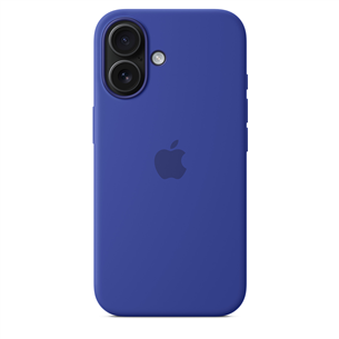 Apple Silicone Case with Magsafe, iPhone 16, ultramarine - Dėklas