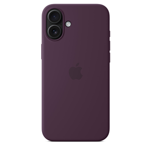 Apple Silicone Case with Magsafe, iPhone 16 Plus, plum - Dėklas