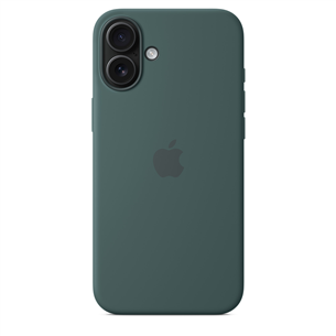 Apple Silicone Case with Magsafe, iPhone 16 Plus, lake green - Dėklas