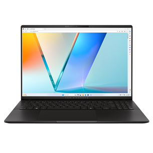 Asus Vivobook S 16 OLED, 16'', 3.2K, 120 Hz, OLED, Ryzen 7, 16 GB, 1 TB, juodas - Nešiojamas kompiuteris M5606UA-MX042W