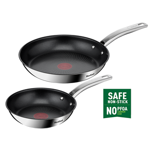 Tefal Intuition, 20/26 cm, 2 pc set, stainless steel - Frypan set