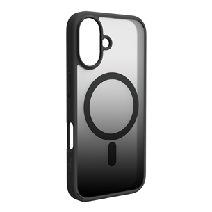 Puro Cover Gradient for iPhone 16, juodas - Dėklas PUIPC1661GRADBLK