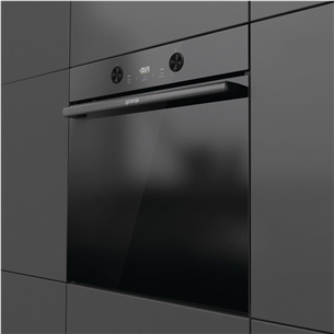 Gorenje, 77 L, juoda - Įmontuojama orkaitė