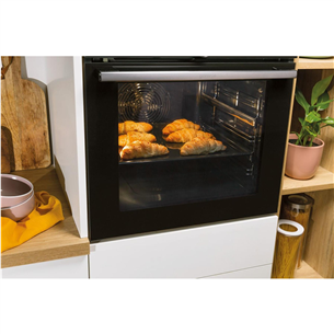 Gorenje, 77 L, black - Built-in oven