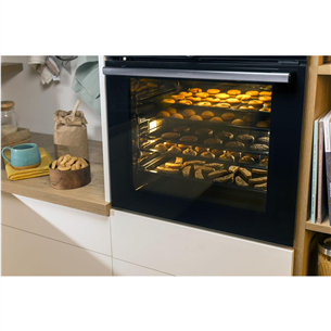 Gorenje, 77 L, black - Built-in oven