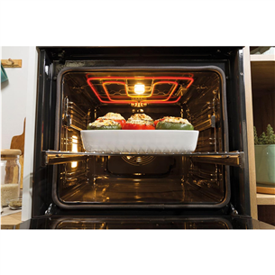 Gorenje, 77 L, black - Built-in oven