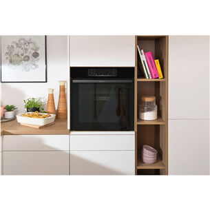 Gorenje, 77 L, juoda - Įmontuojama orkaitė