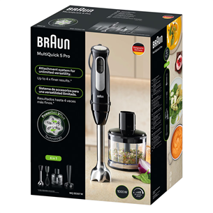 Braun MultiQuick 5 Pro, black - Hand blender