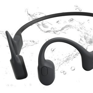 Shokz Open Run, USB-C, black - Open-ear wireless headphones S805BK