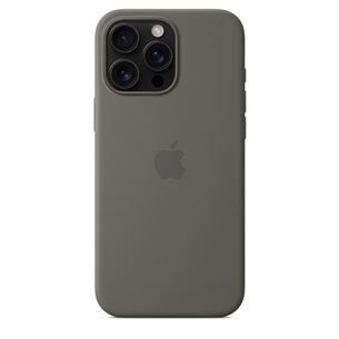 Dėklas Apple Silicone Case with Magsafe, iPhone 16 Pro Max, stone gray