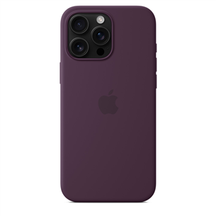 Apple Silicone Case with Magsafe, iPhone 16 Pro Max, plum - Dėklas