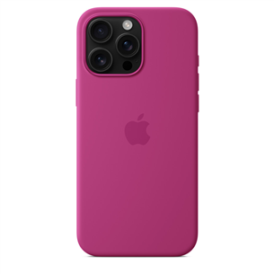 Apple Silicone Case with Magsafe, iPhone 16 Pro Max, fuchsia - Dėklas