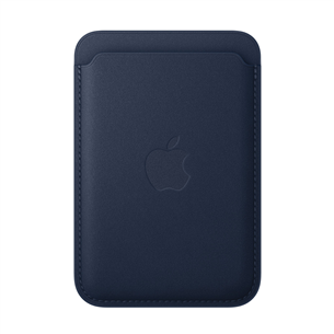 Apple FineWoven Wallet, Magsafe, deep blue - Piniginė