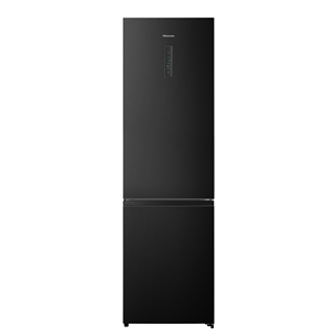 Hisense, NoFrost, 336 L, 201 cm, juoda - Šaldytuvas