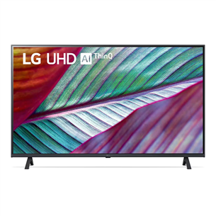 Televizorius LG UR75, 43'', 4K UHD, LED LCD, juodas 43UR75003LK.AEU