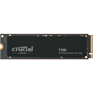 Crucial T700, 2 TB, PCIe Gen 5 M.2, black - SSD diskas