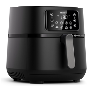 Philips Airfryer 5000 Series XXL Connected, 7,2 л, 2000 Вт, черный - Аэрогриль + 2 дополнительных аксессуара