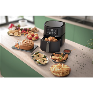 Philips Airfryer 5000 series XXL Connected, 7,2 L, 2000 W, black - Gruzdintuvė +2 priedai